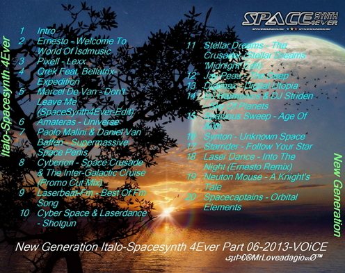 Постер VA - New Generation Italo Spacesynth 4ever Part 6 VA - New Generation Italo Spacesynth 4ever Part 6