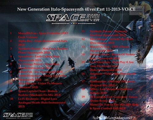 Постер VA - New Generation Italo Spacesynth 4ever Part 11 VA - New Generation Italo Spacesynth 4ever Part 11