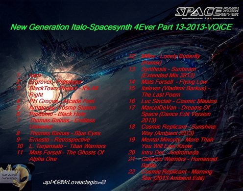 Постер VA - New Generation Italo Spacesynth 4ever Part 13 VA - New Generation Italo Spacesynth 4ever Part 13