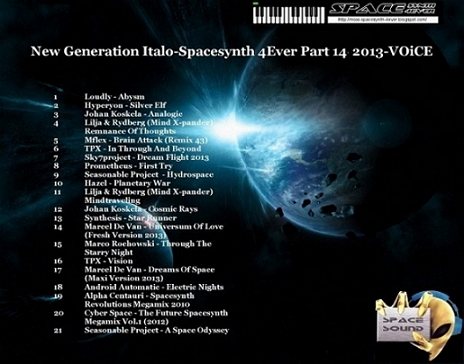 Постер VA - New Generation Italo Spacesynth 4ever Part 14 VA - New Generation Italo Spacesynth 4ever Part 14