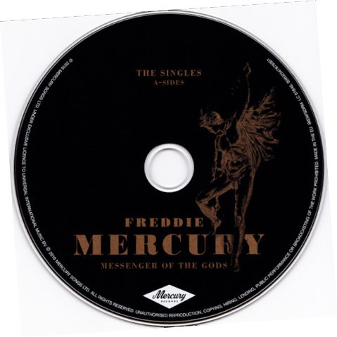 Постер Freddie Mercury Messenger Of The Gods: The Singles Freddie Mercury Messenger Of The Gods: The Singles