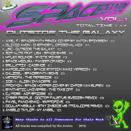Постер VA - Spacesynth 4Ever Vol.1 VA - Spacesynth 4Ever Vol.1