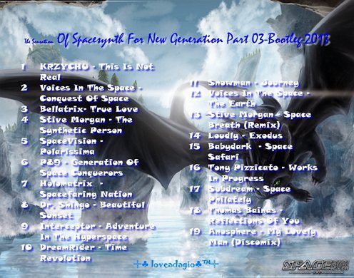 Постер VA - The Sensation Of Spacesynth For New Generation Part 3 VA - The Sensation Of Spacesynth For New Generation Part 3