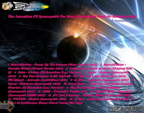Постер VA - The Sensation Of Spacesynth For New Generation Part 5 VA - The Sensation Of Spacesynth For New Generation Part 5