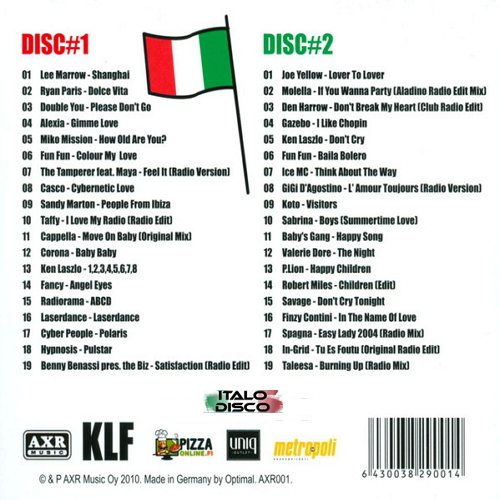 Постер VA - Radio KLF #1 Dance Italo Disco VA - Radio KLF #1 Dance Italo Disco