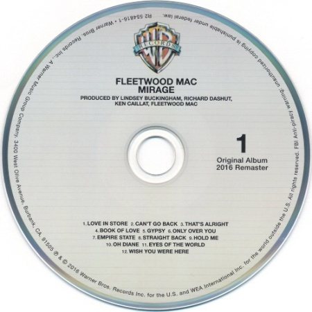 Постер Fleetwood Mac - Mirage Fleetwood Mac - Mirage