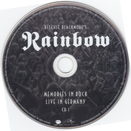 Постер Rainbow - Memories in Rock Live In Germany Rainbow - Memories in Rock Live In Germany