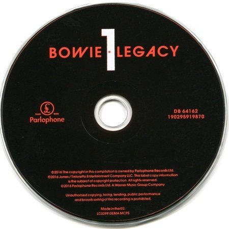Постер David Bowie - Legacy David Bowie - Legacy