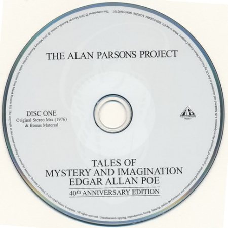 Постер The Alan Parsons Project - Tales Of Mystery And Imagination Edgar Allan Poe The Alan Parsons Project - Tales Of Mystery And Imagination Edgar Allan Poe