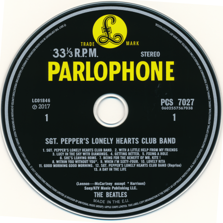 Постер The Beatles - Sgt. Pepper's Lonely Hearts Club Band The Beatles - Sgt. Pepper's Lonely Hearts Club Band