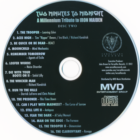 Постер VA - Two Minutes To Midnight: A Millennium Tribute To Iron Maiden VA - Two Minutes To Midnight: A Millennium Tribute To Iron Maiden