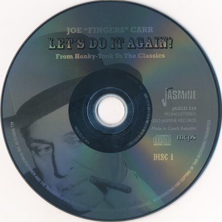 Постер Joe Fingers Carr - Let's Do It Again!/ From Honky-Tonk To The Classics Joe Fingers Carr - Let's Do It Again!/ From Honky-Tonk To The Classics