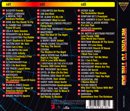 Постер VA - Future Trance - Return To The 90's VA - Future Trance - Return To The 90's
