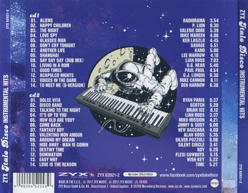Постер VA - ZYX Italo Disco Instrumental Hits VA - ZYX Italo Disco Instrumental Hits