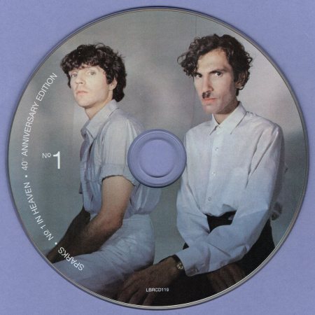 Постер Sparks - No. 1 In Heaven 40th Anniversary Edition Sparks - No. 1 In Heaven 40th Anniversary Edition