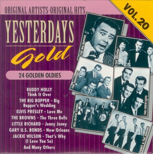 Постер VA-Yesterday s Gold: 24 Golden Oldies 25CD VA-Yesterday s Gold: 24 Golden Oldies 25CD