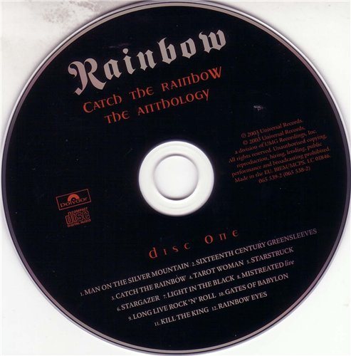 Постер Rainbow - Discography Rainbow - Discography