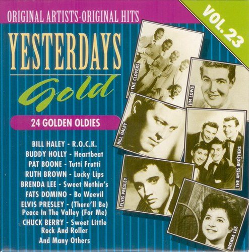 Постер VA-Yesterday s Gold: 24 Golden Oldies 25CD VA-Yesterday s Gold: 24 Golden Oldies 25CD
