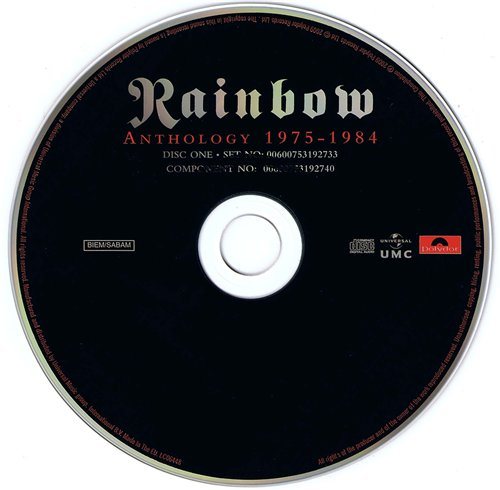 Постер Rainbow - Discography Rainbow - Discography