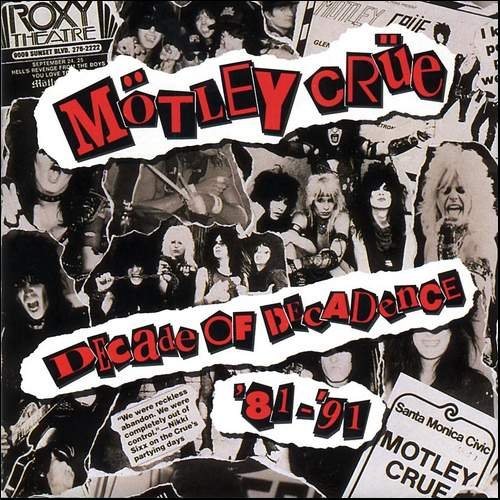 Постер Motley Crue Discography Motley Crue Discography