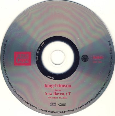 Постер King Crimson - Live In New Haven. CT King Crimson - Live In New Haven. CT