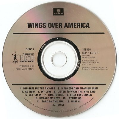 Постер Wings - Wings Over America Wings - Wings Over America