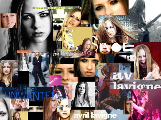 Постер AVRIL LAVIGNE 1999-2008))) AVRIL LAVIGNE 1999-2008)))