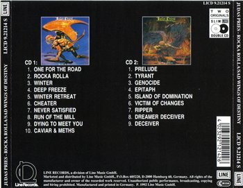 Постер Judas Priest - Дискография Judas Priest - Дискография
