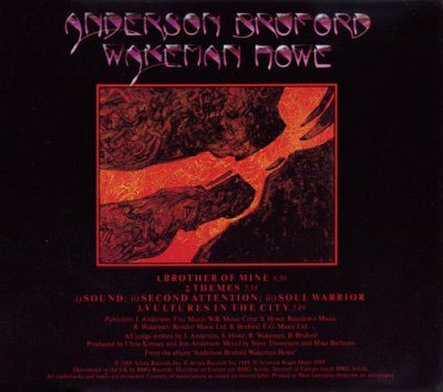 Постер Anderson Bruford Wakeman Howe Anderson Bruford Wakeman Howe