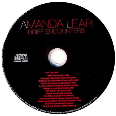 Постер Amanda Lear - Brief Encounter Amanda Lear - Brief Encounter