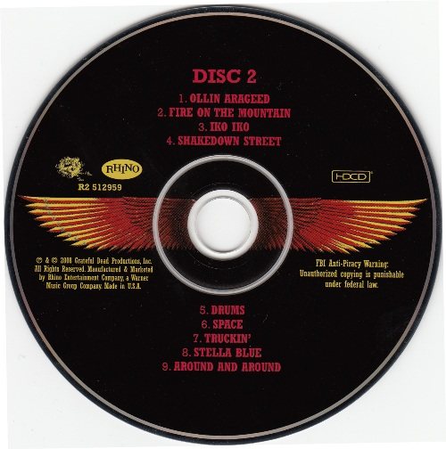 Постер Grateful Dead - Rocking The Cradle: Egypt 1978 Grateful Dead - Rocking The Cradle: Egypt 1978