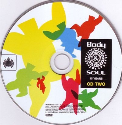 Постер VA - Body Soul 15 Years VA - Body Soul 15 Years