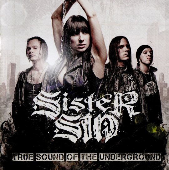 Постер Sister Sin - Switchblade Serenades , True Sound Of The Underground Sister Sin - Switchblade Serenades , True Sound Of The Underground