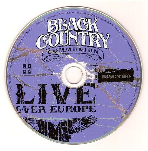 Постер Black Country Communion - Live Over Europe Black Country Communion - Live Over Europe