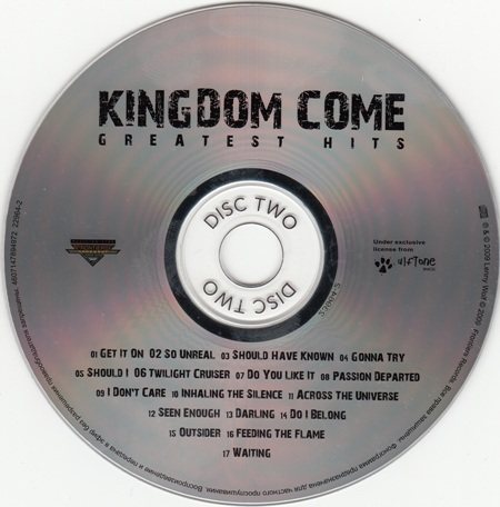 Постер Kingdom Come - Greatest Hits 2CD Kingdom Come - Greatest Hits 2CD