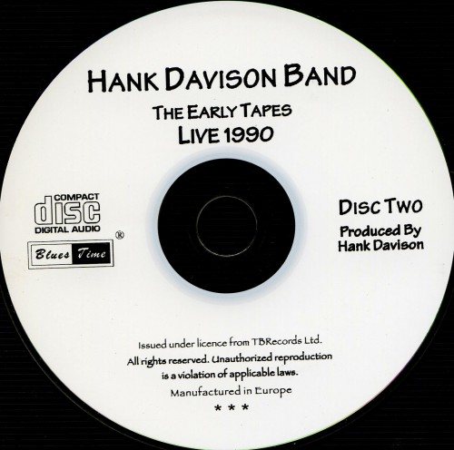 Постер Hank Davison Band - Ten Years And More...Live 1990 Hank Davison Band - Ten Years And More...Live 1990