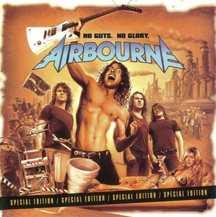 Постер Airbourne - Runnin Wild - No Guts No Glory Airbourne - Runnin Wild - No Guts No Glory