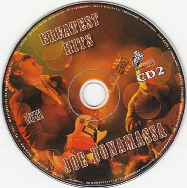 Постер Joe Bonamassa - Greatest Hits 2CD Joe Bonamassa - Greatest Hits 2CD