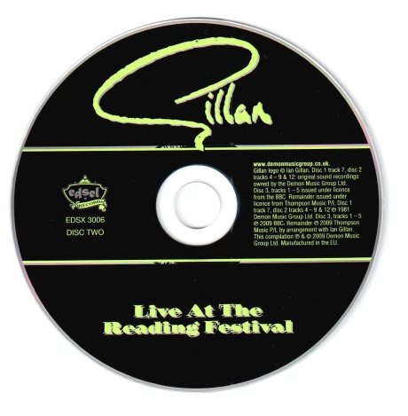 Постер Gillan - Live: Triple Trouble Gillan - Live: Triple Trouble