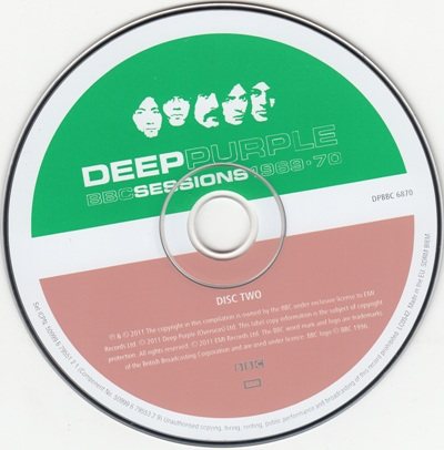 Постер Deep Purple - The BBC Sessions 1968 - 1970 Deep Purple - The BBC Sessions 1968 - 1970