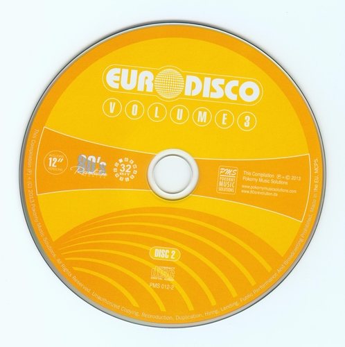Постер VA - 80's Revolution - Euro Disco Vol.3 VA - 80's Revolution - Euro Disco Vol.3