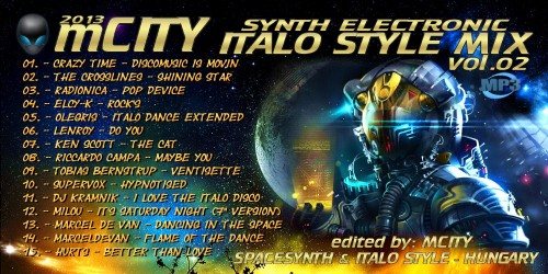 Постер VA - Synth Electronic - Italo Style Mix Album Vol 2 VA - Synth Electronic - Italo Style Mix Album Vol 2