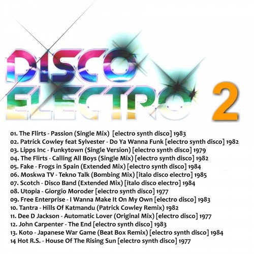 Постер VA - Disco Electro - Synth Disco Classics 70's 80's CD 1 - 20 VA - Disco Electro - Synth Disco Classics 70's 80's CD 1 - 20