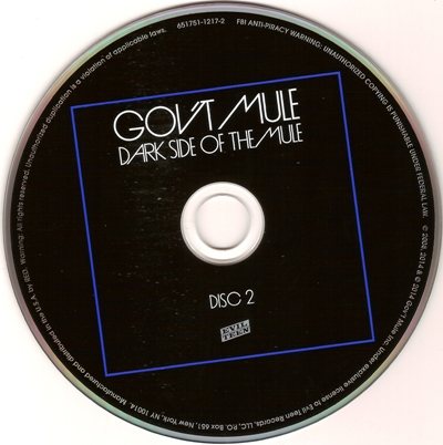 Постер Gov t Mule - Dark Side Of The Mule Gov t Mule - Dark Side Of The Mule