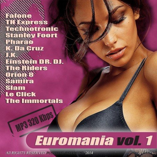 Постер VA - Euromania Vol. 1-12 VA - Euromania Vol. 1-12