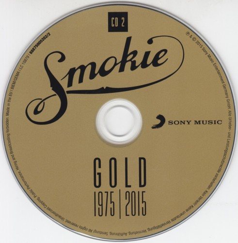 Постер Smokie - 1975-2015 40th Anniversary Gold Edition Smokie - 1975-2015 40th Anniversary Gold Edition