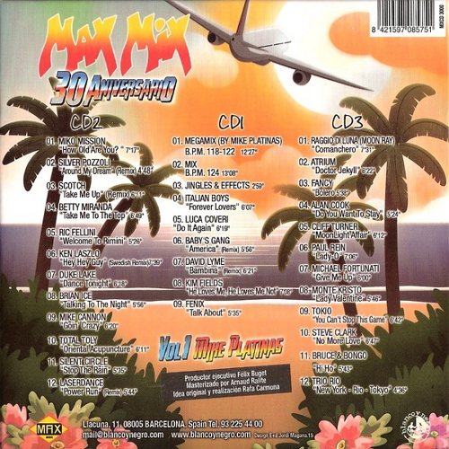 Постер VA - Max Mix 30 Aniversario Vol 1, 2 VA - Max Mix 30 Aniversario Vol 1, 2