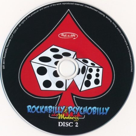Постер VA - Rockabilly Psychobilly Madness VA - Rockabilly Psychobilly Madness