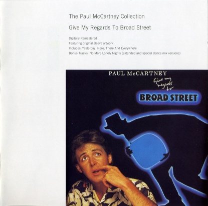 Постер Paul McCartney - Give My Regards To Broad Street Paul McCartney - Give My Regards To Broad Street
