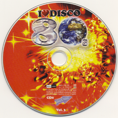Постер VA - I Love Disco 80's Vol.3 VA - I Love Disco 80's Vol.3